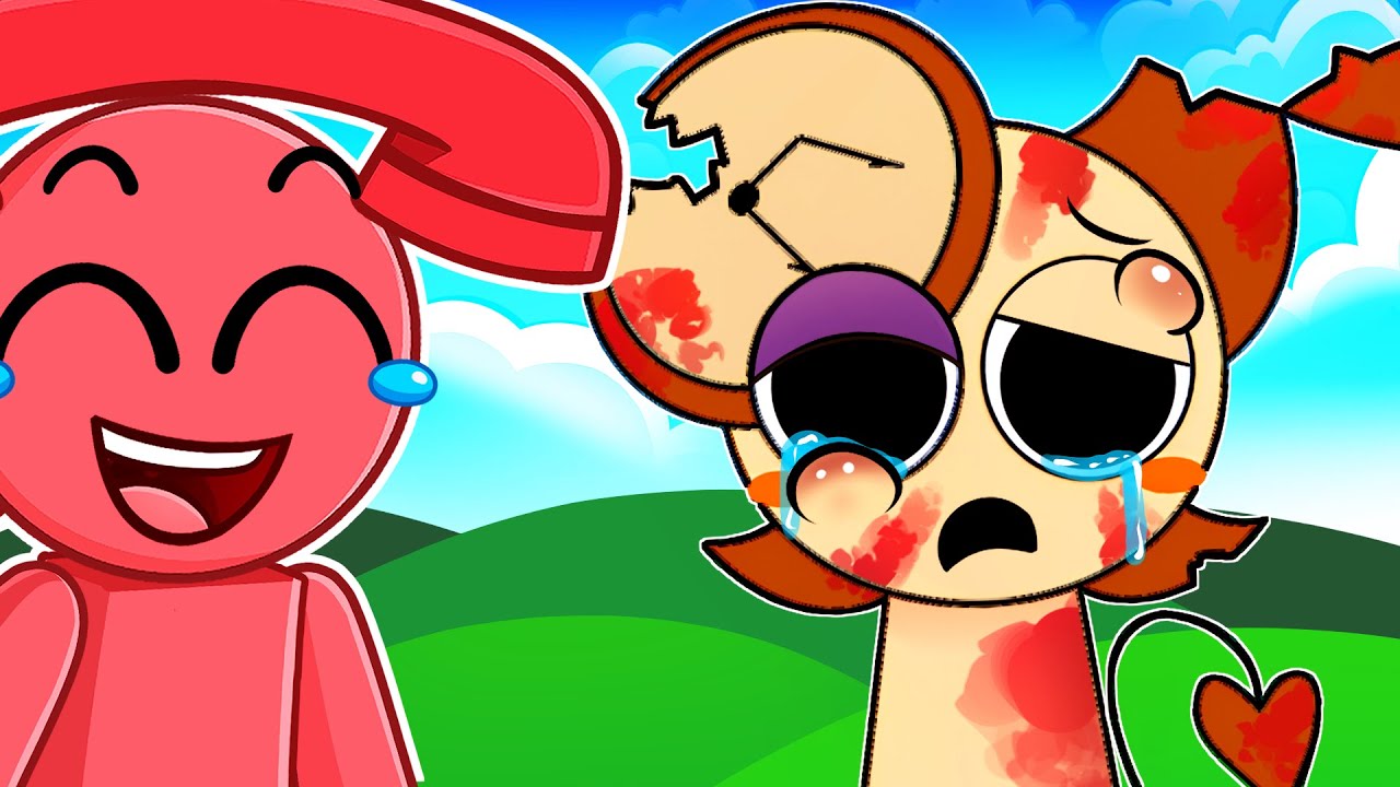 SPRUNKI Kick The Buddy, But with BROKER...