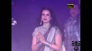 50th FilmFare m Rekha k Sath Jabardasti Dance