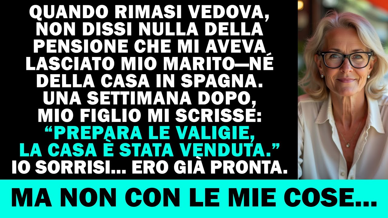 Dopo la morte di mio marito, nascosi la casa in Spagna. Non me ne pentii...