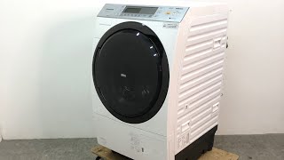 Panasonic/パナソニック ドラム式洗濯乾燥機 洗濯10kg/乾燥6kg NA-VX7600L 2016年製【ユーズドユーズ名古屋天白店】 J1594 アウトレット】【リユース】 PANASONIC NA-VX7600L クリスタルホワイト