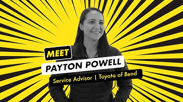 Meet Payton Powell - Toyota Service Advisor