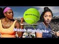 Serena williams vs zarina diyas 2018 indian wells r1  highlights