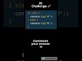 JS Challenge for today. Comment your answer