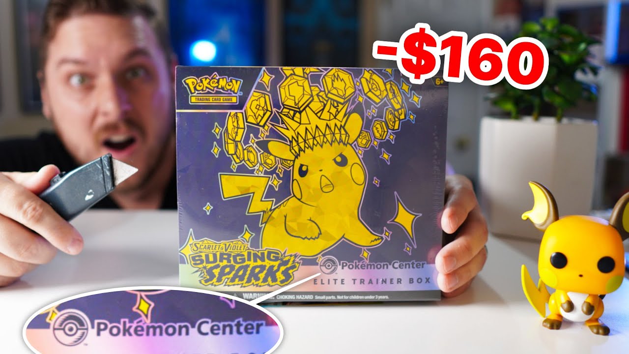 Was it a *MISTAKE* opening my Surging Sparks: Pokmon Center ETB?