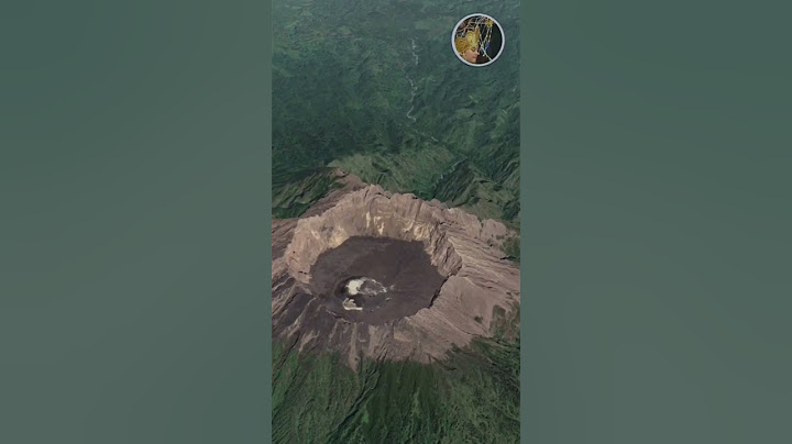 Kaldera Gunung Raung Terbesar Kedua di Indonesia #shorts #gunungraung