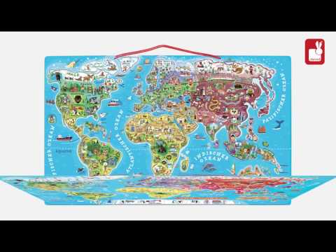 Kids Play Mat Educativo Divertido De Geografía Mapa Mundial países Alfombras Pequeño Grande