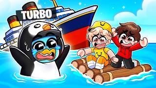 Me hice Pasar por GUGUGAGA PENGUIN en un Barco Hundiéndose!