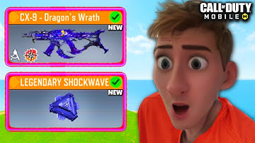 *NEW* LEGENDARY SHOCKWAVE  in COD MOBILE 🤯 (LEGENDARY CX9 + BP50 TODAY)