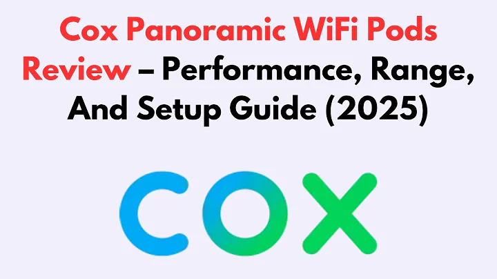 Cox Panoramic WiFi Pods Review – Performance, Range, And Setup Guide (2025)
