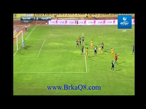 هدف لاعب القادسية عبدالعزيز المشعان على اليرموك دوري فيفا 2015 2016م