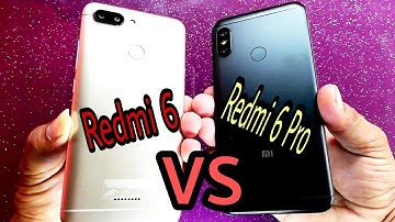 Redmi 6 vs Redmi 6 Pro Speed Test Comparison