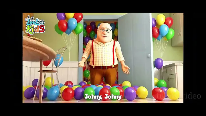 Johny Johny Yes Papa - Learn Colors with Balloons 2 - Nursery Rhymes & Kids Songs -LooLoo Kids