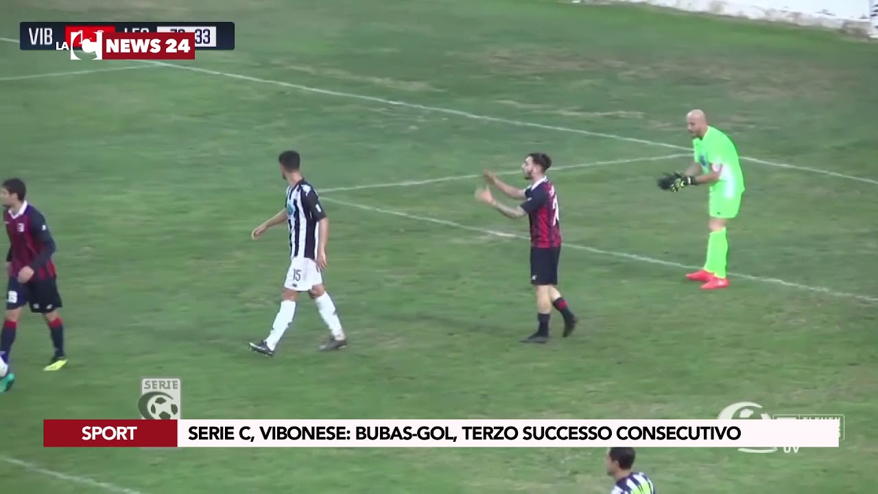 notizie del giorno SERIE C, VIBONESE: BUBAS GOL, TERZO SUCCESSO CONSECUTIVO