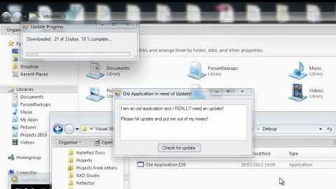 Update .Net application