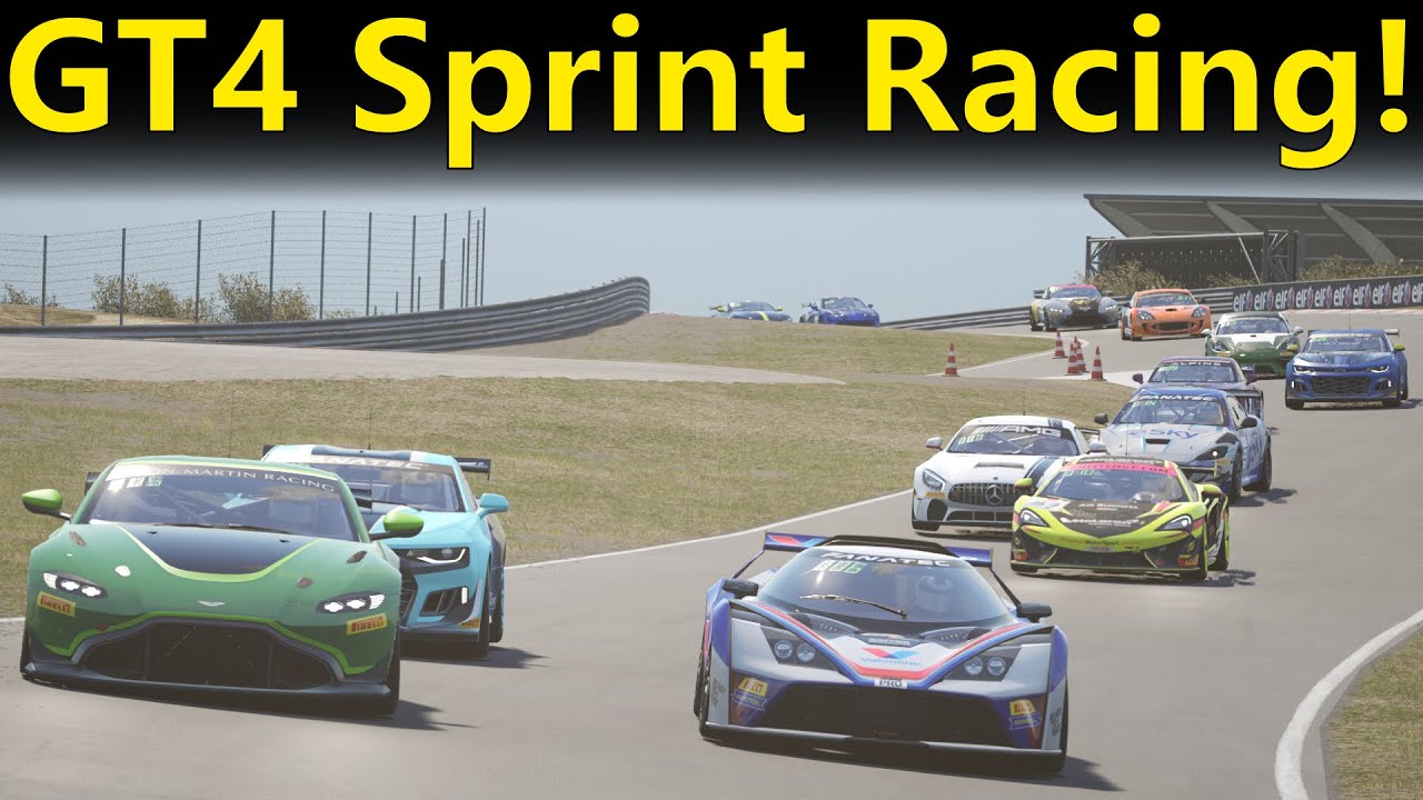 Amazing GT4 Sprint Racing @ Zandvoort (ACC) - YouTube