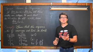 Squeeze Theorem for Sequences Sandwich Theorem Calculus 1