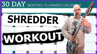 30 Day Guitar Shredding Workout Part 1