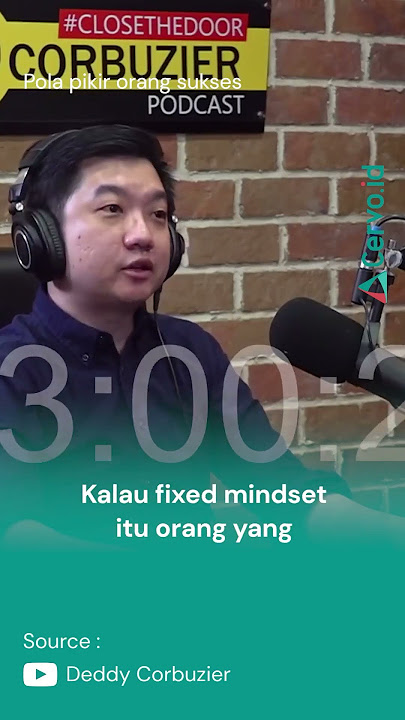 Pola Pikir Orang Sukses - William Tanu Wijaya menjawab pertanyaan Deddy Corbuzier | Cervo.id