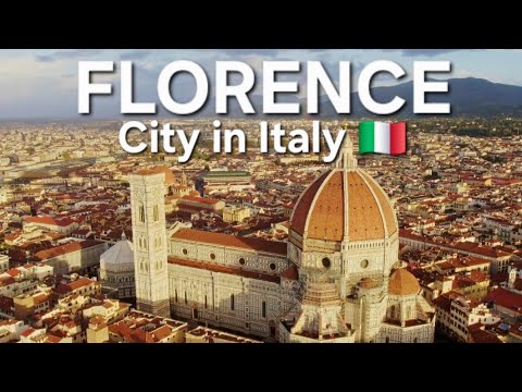 Florence, City in Italy 🇮🇹 | Cinematic Drone Footage of Italy, Florence Italy travel drone footage
