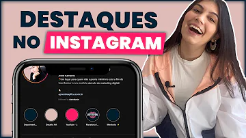 Como escrever no destaque do Instagram?