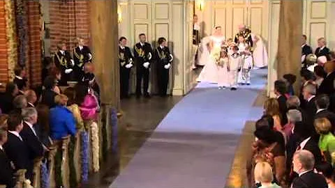 Royal Wedding, Sweden - Crown Princess Victoria wa...