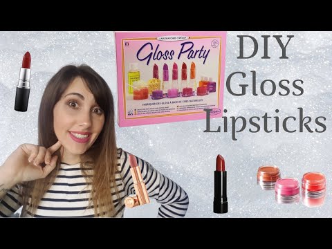 On teste Gloss Party de Sentosphere ( Diy gloss et lipsticks )