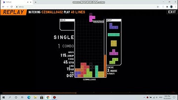 TETR.IO 40L 18.673 seconds