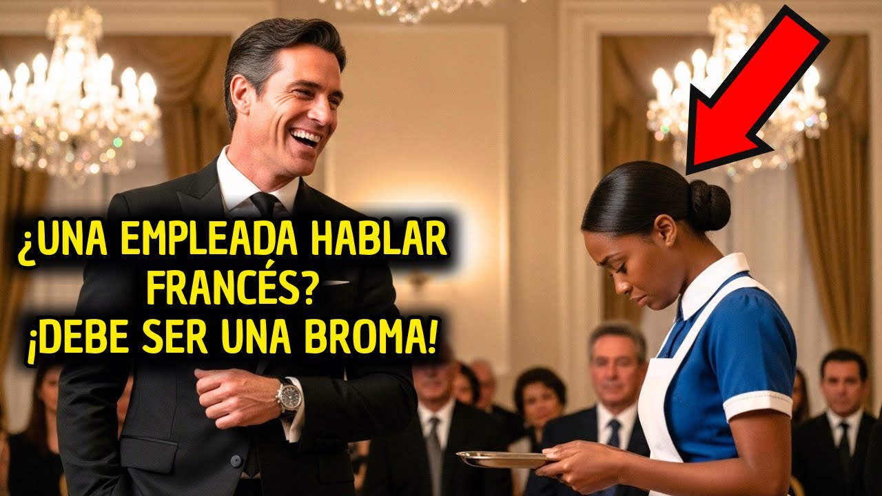 El Millonario Habla Francés Para Humillar A La Empleada, Pero La Respuesta De Ella Sorprende A Todos
