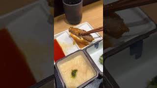 Sizzling, crispy, and cooked to perfection on a personal stone grill. 🥩🔥📍Asakusa Gyukatsu
