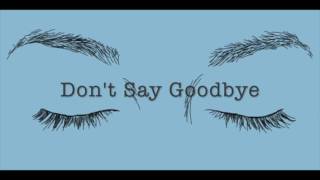 Don't Say Goodbye - Ida Laurberg chords