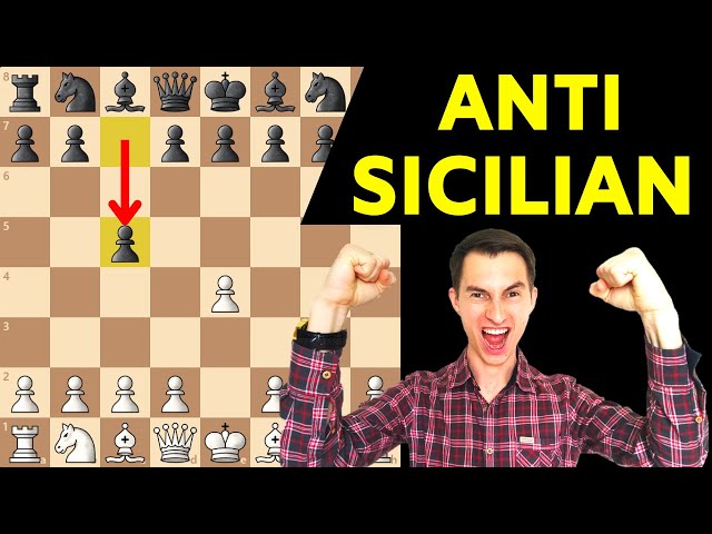 Incredible Checkmate in Sicilian Defense 🔥🔥Incrível Xeque Mate na Defesa  Siciliana variante Alapin 