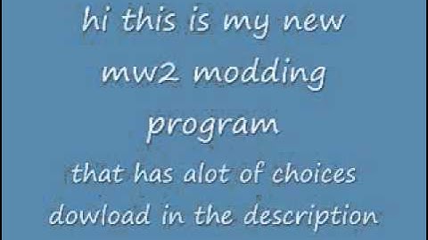 MW2 Live Mod (No Jtag Needed) Free