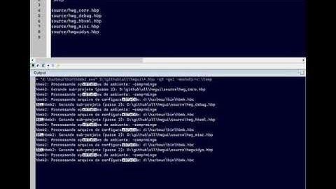 Compiling HMG, HWGUI, OOHG e HMG Extended