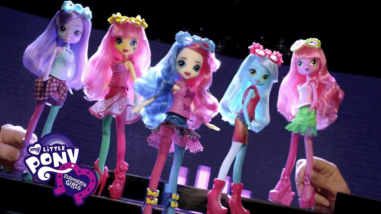 MLP: Equestria Girls Toys - New Rainbow Rocks Dolls! - YouTube