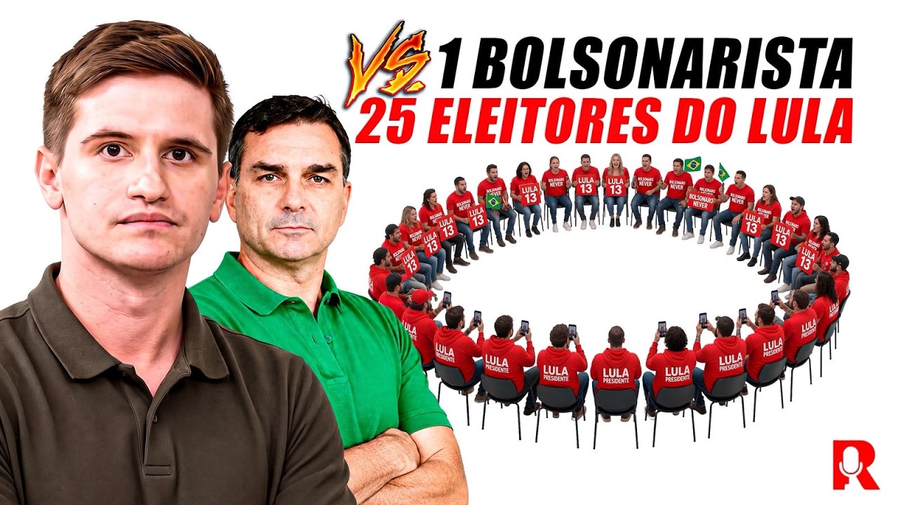 1 BOLSONARISTA X 25 ELEITORES DO LULA | FT. LUCAS PAVANATO