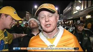 Crowd Reactions As The All Blacks Win Over Australia In Rwc Semi