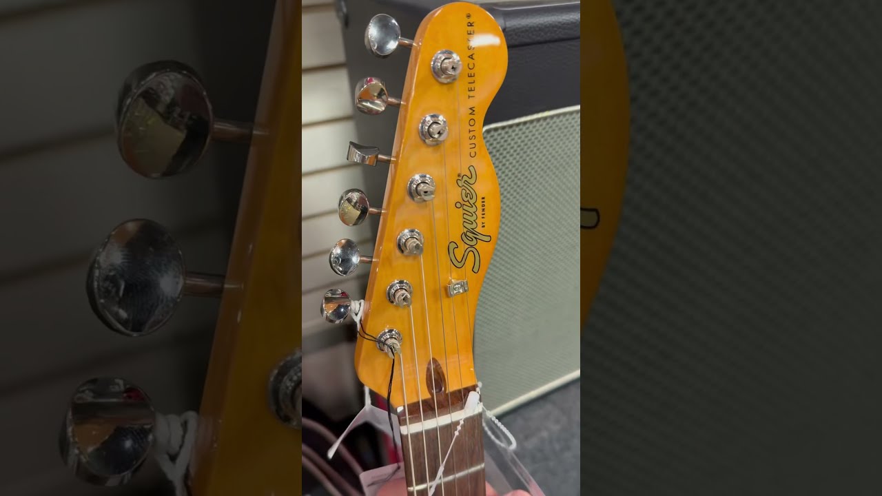 Fender Standard Squier Affinity And Classic Vibe Telecaster Neck Comparison Guitar
