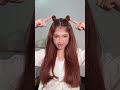 Cat ear hairstyles tutorial  hope you guys like it  hairtutorial short hairstyles