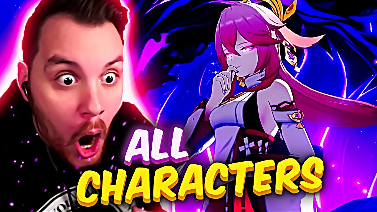 New GENSHIN IMPACT Fan Reacts to EVERY Character Trailer