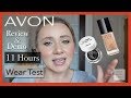 Avon True Colour Flawless Liquid Foundation & Eyeliner (First Impressions)