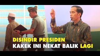 Kocak & Santun, Cara Presiden Jokowi Ingatkan Kakek Ini