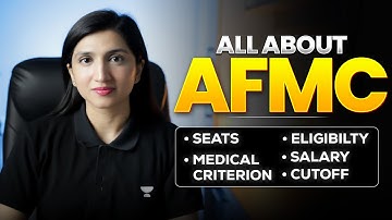 AFMC MBBS 2026: Seats, Eligibility & Cutoff Explained! | Akansha Karnwal #neet2026