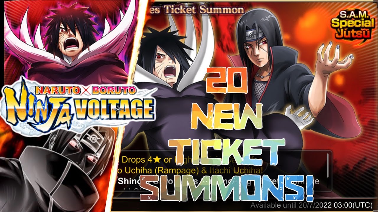 NxB - 20 New Obito & Itachi Ticket Summons!