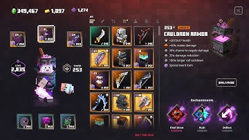 Minecraft Dungeons Couldron Broomwhacker Build Apoc+25 Fiery Forge