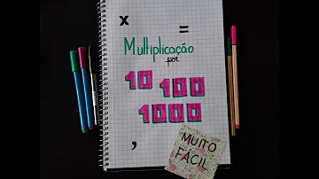 O que você pode concluir ao multiplicar um número por 100?