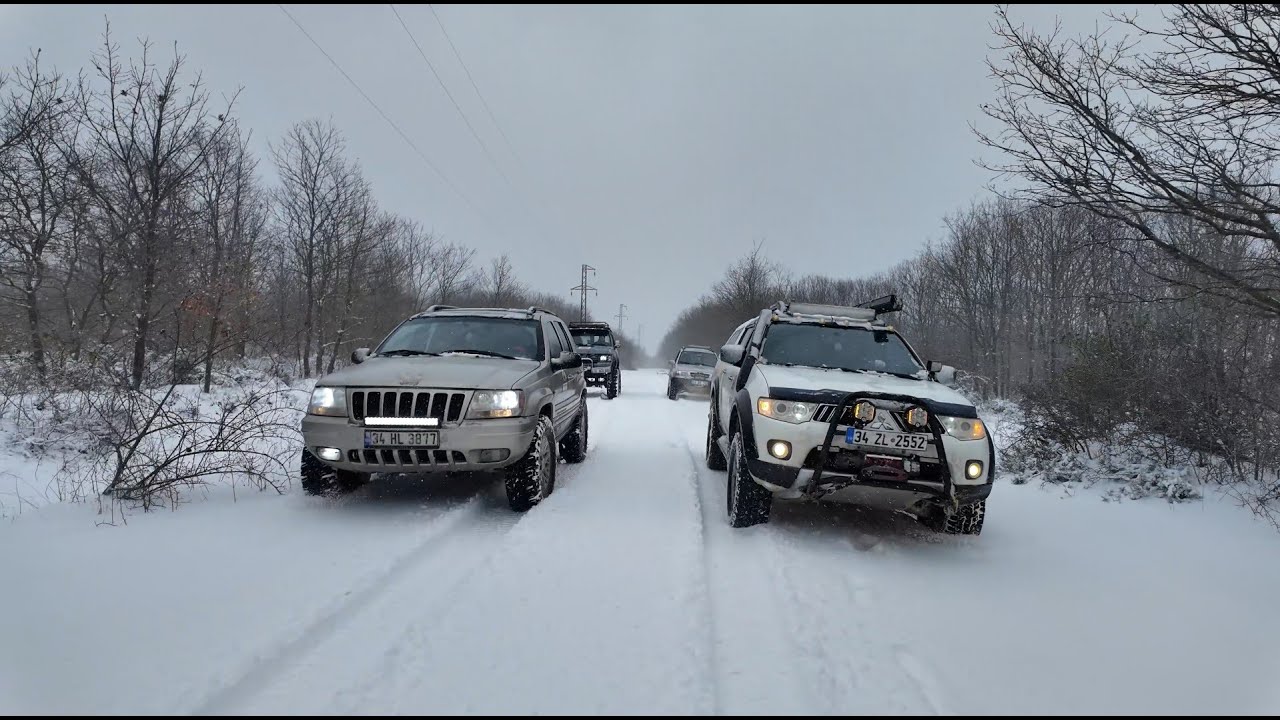 Binkılıçta Kar Safari, Devrilen Ağaçlar, Dereboyu Zorlu Yolculuk
