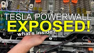 Tesla Powerwall Teardown - Taking a look inside a new Tesla Powerwall thats been stored for years