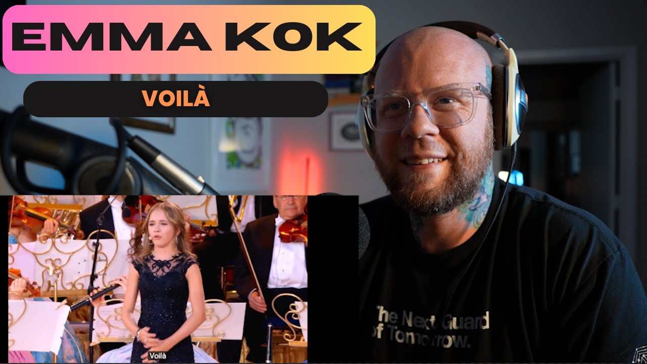 Emma Kok - Voilà with André Rieu | FIRST TIME REACTION. 15 Years old! (WOW)