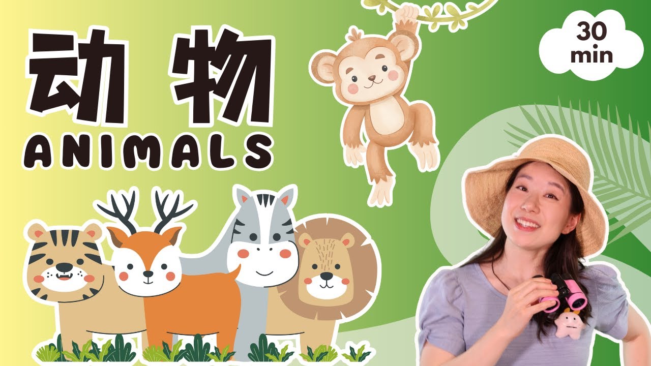 动物 - 宝贝中文小课堂| Animals - Toddler Learning with Baobei Chinese