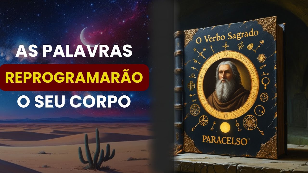 O Grimório PROIBIDO de Paracelso: Suas Células Obedecem ao Verbo Sagrado (Audiolivro Revelador)